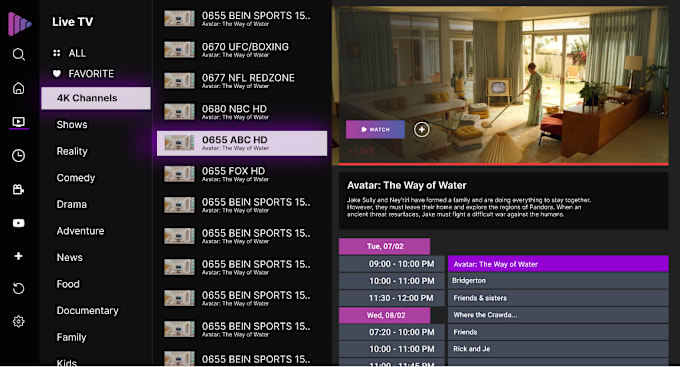 P2p streaming ufc clearance