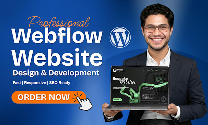design or develop webflow website, figma to webflow, webflow expert