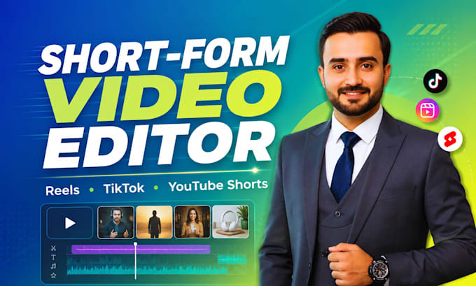 edit engaging reels tiktok videos and youtube shorts