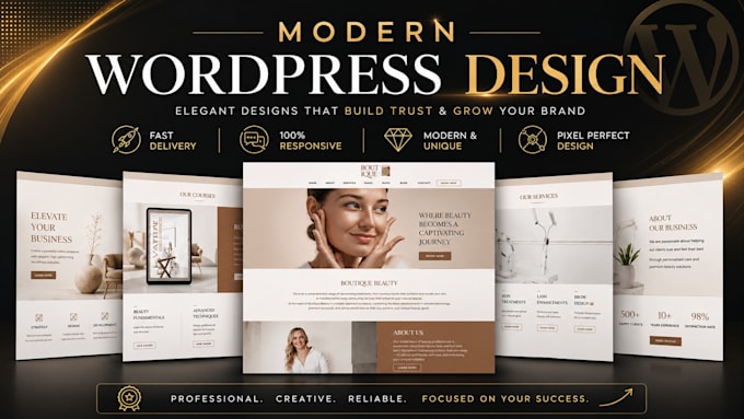 create wordpress website, wordpress, website design or blog