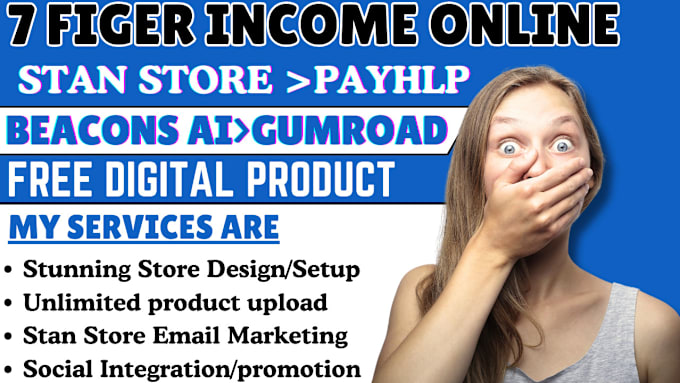 Stan store, stan store design, beacons ai, payhip, gumroad ...