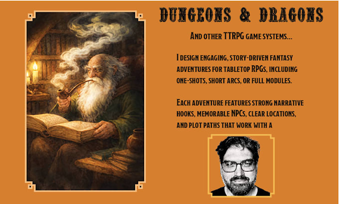 create an exciting and unique ttrpg adventure