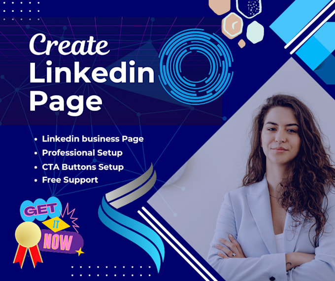 create linkedin business page for company