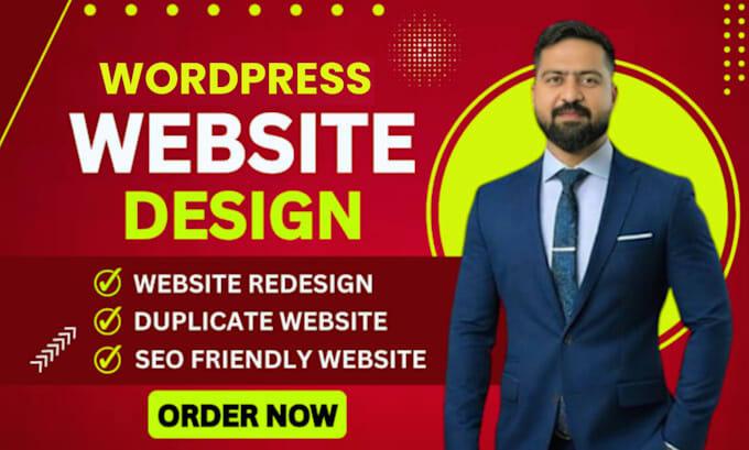 design wordpress website or redesign wordpress website
