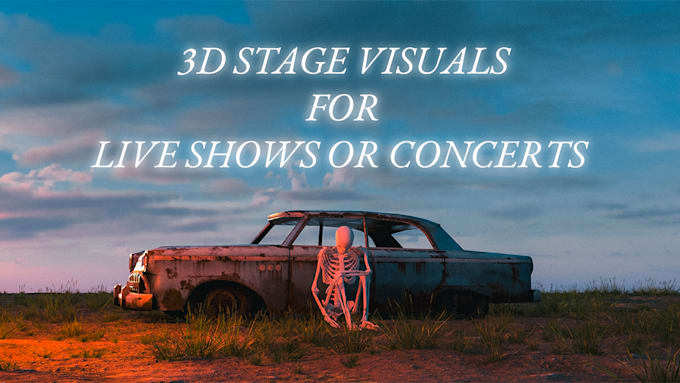 make stunning 3d visuals, dj visuals, vj loops for live shows or concerts