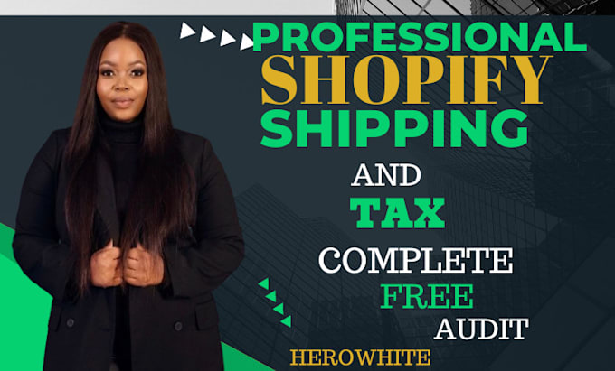 setup shopify store design shipping and tax shopify free website audit developer