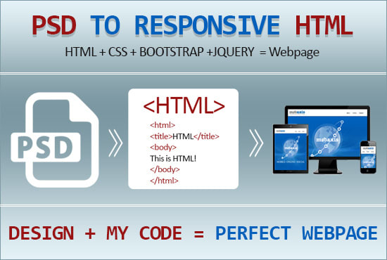 PSD html CSS. Convert from PSD to html. PSD to jpg.