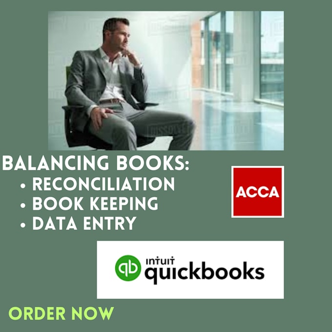 clean up and reconcile your quickbooks, fix messy books
