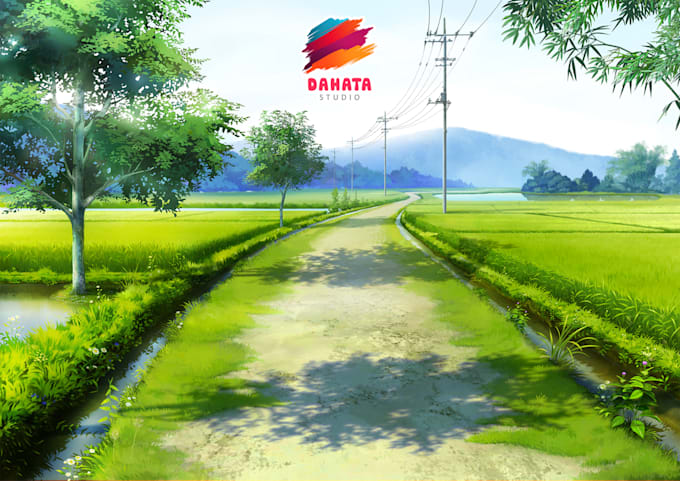 create anime, games, illustration, and visual novel background painting