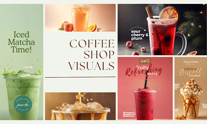 create high quality ai generated coffee shop visuals