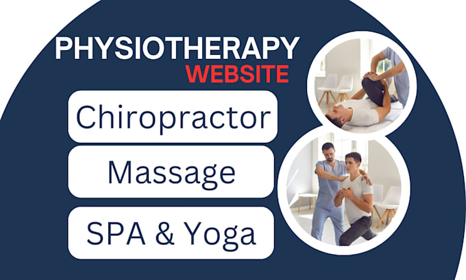 design personal trainer website massage spa therapy websites