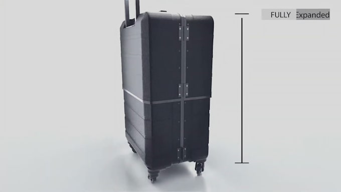 create 3d bag animation, 3d bag design, 3d backpack animation, 3d bag