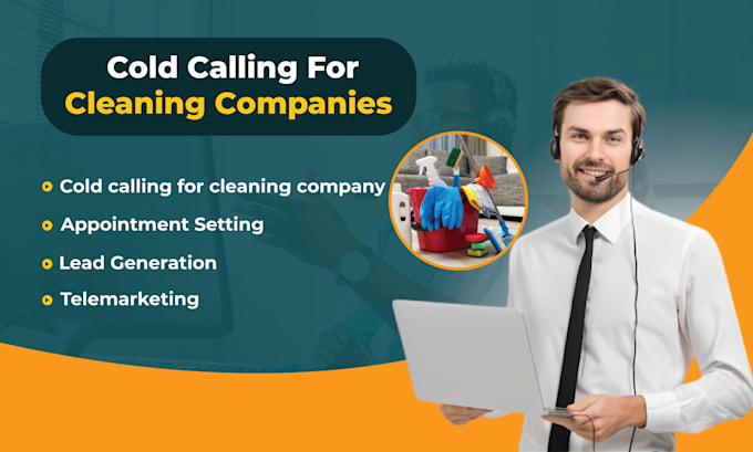 do cold calling for janitorial cleaning companies