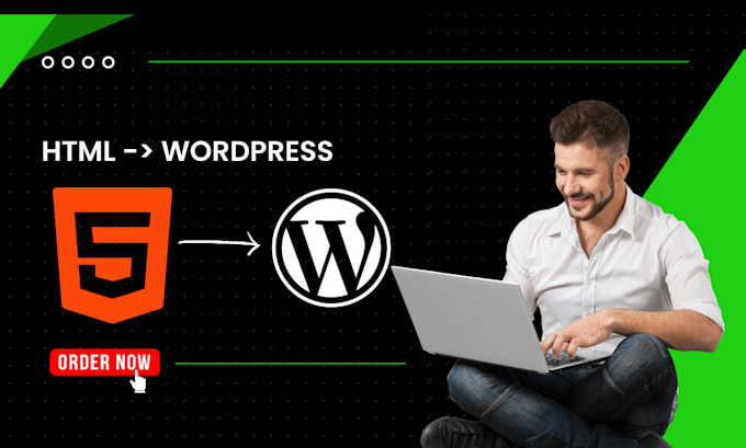 convert HTML to wordpress