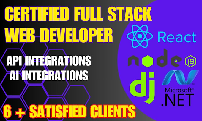 be your expert full stack web developer for web solutions
