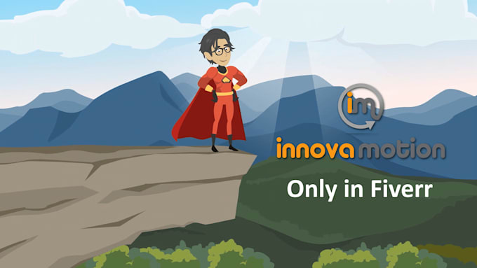 create a custom animated 2d explainer video