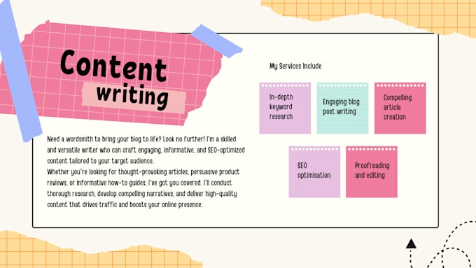 write blogs for you