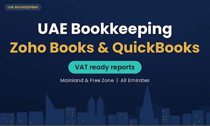 do monthly bookkeeping for uae small businesses