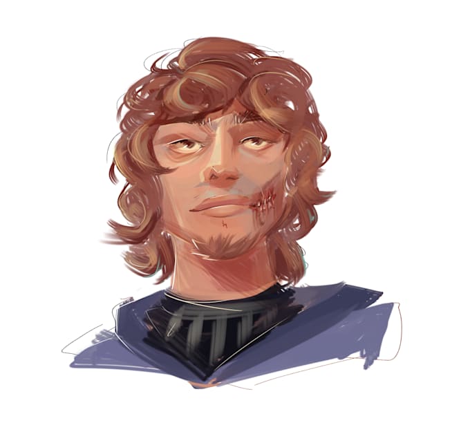Draw you a custom profile picture in my style by Corenado | Fiverr