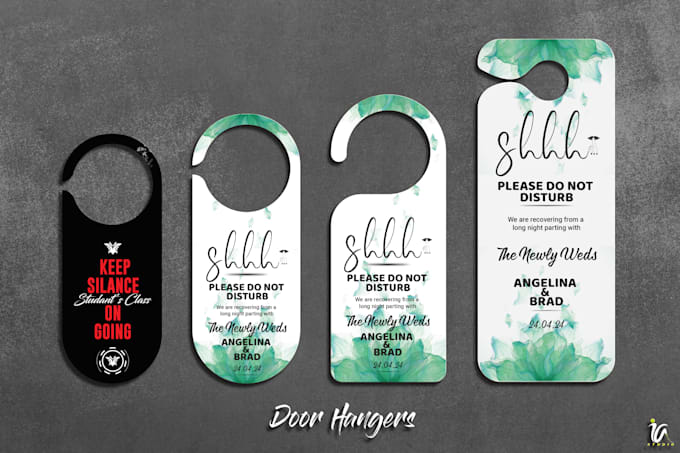 design the perfect door hanger for you