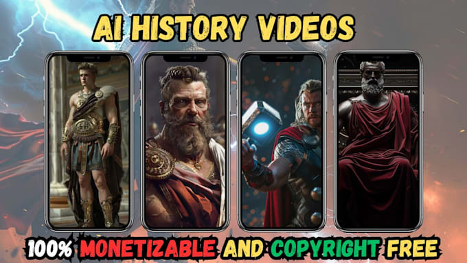 Create trending ai history videos and youtube history shorts by ...