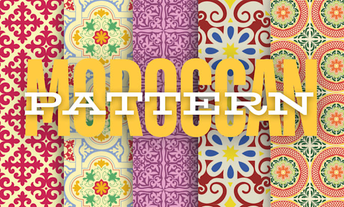 design moroccan pattern design