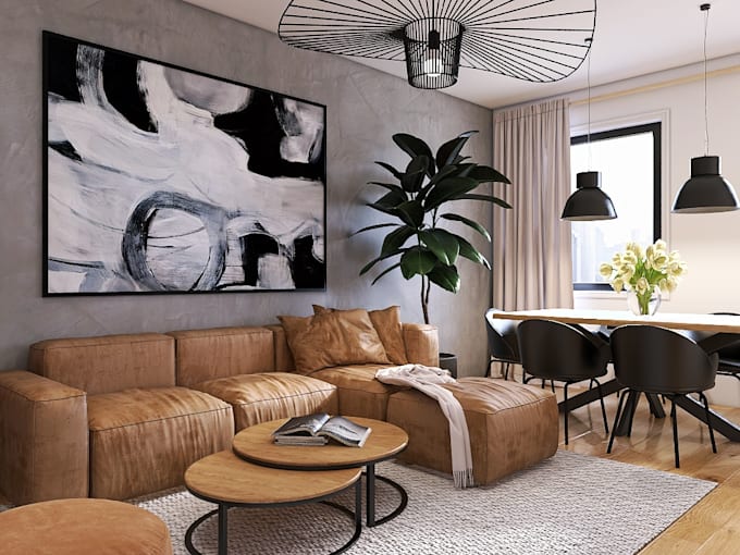 do interior design for rooms and apartments