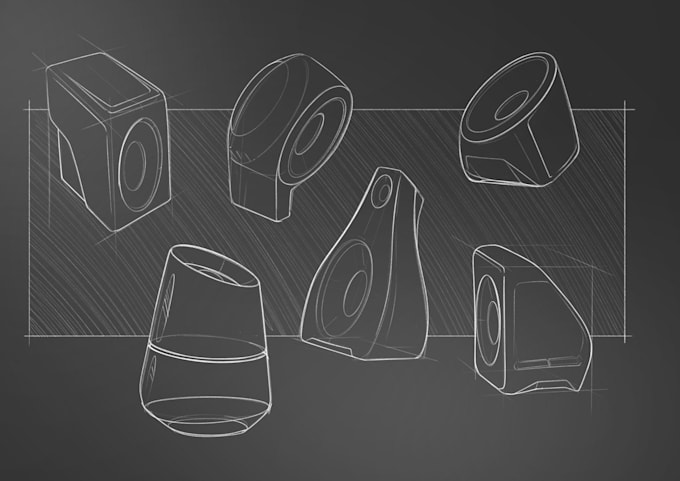 do professional thumbnail sketches for your product idea