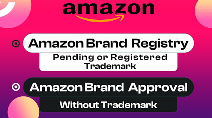 Do amazon brand registry with pending trademark amazon brand approval ...