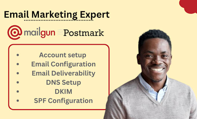 setup mailgun and postmark for email marketing
