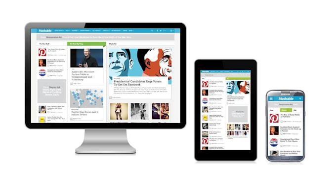 create a fully responsive site
