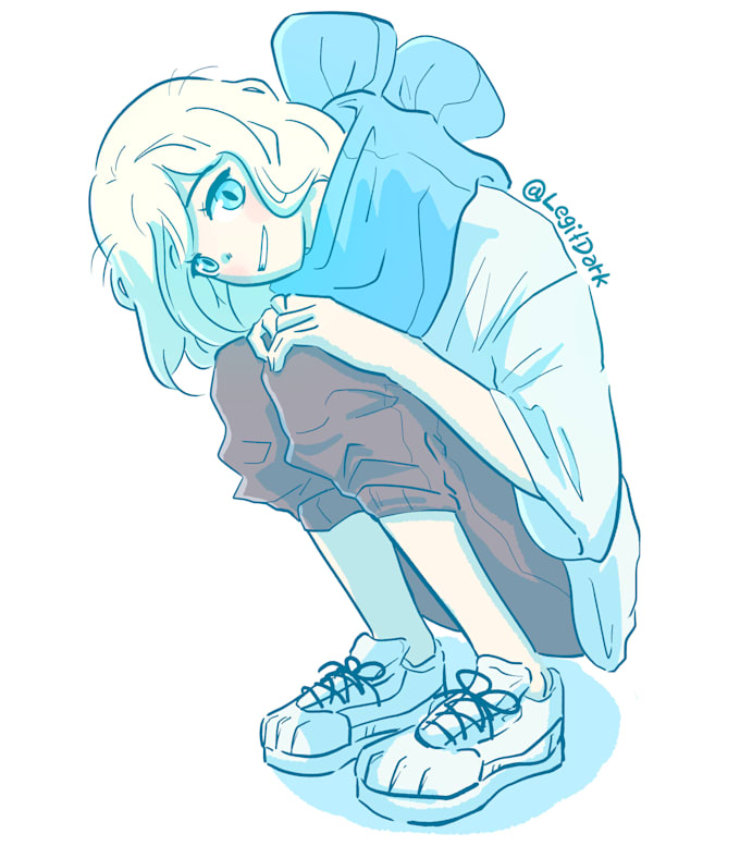 draw or create an anime character for you
