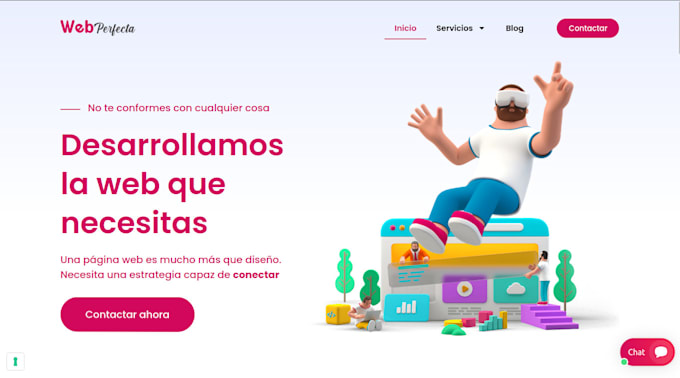 design a website in wordpress for your bussines