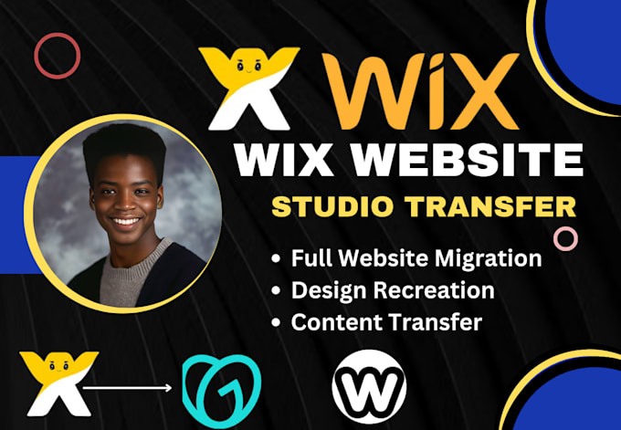 transfer wix studio website figma to wix, redesign wix website, wix online store