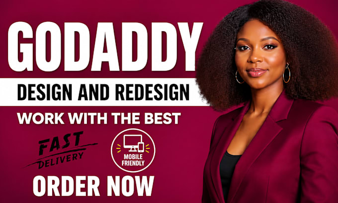 design godaddy website redesign godaddy website design develop godaddy