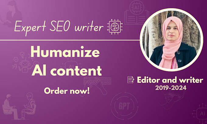 expertly rewrite, edit and humanize ai generated content