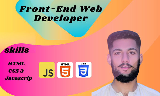 Custom front end development html css javascript by Saddam_sheikh | Fiverr