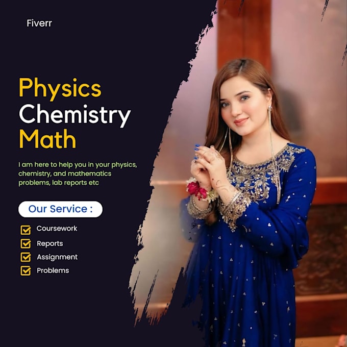 do physics assignment and chemistry problems