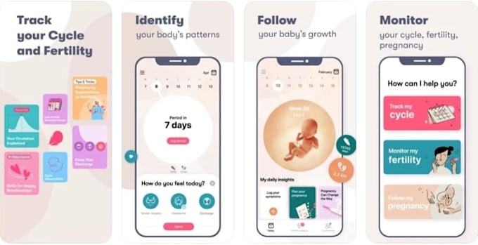 Develop woman health tracking app,period, fertility wellness by ...