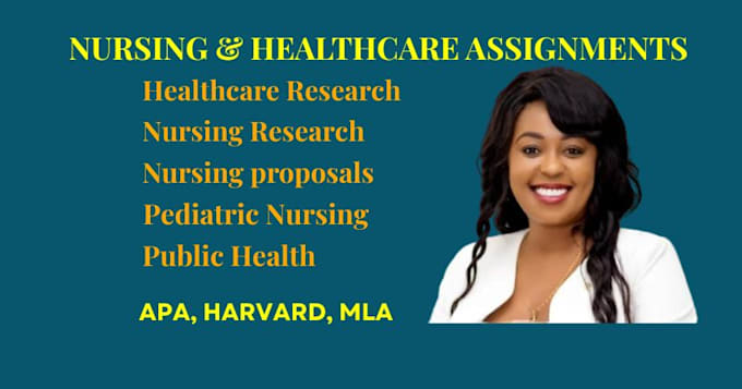 do nursing research, healthcare, public health management, proposal assigned