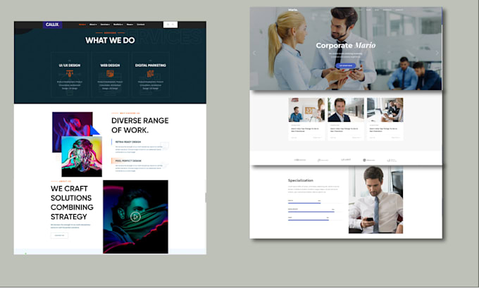 design, redesign and develop your wix website