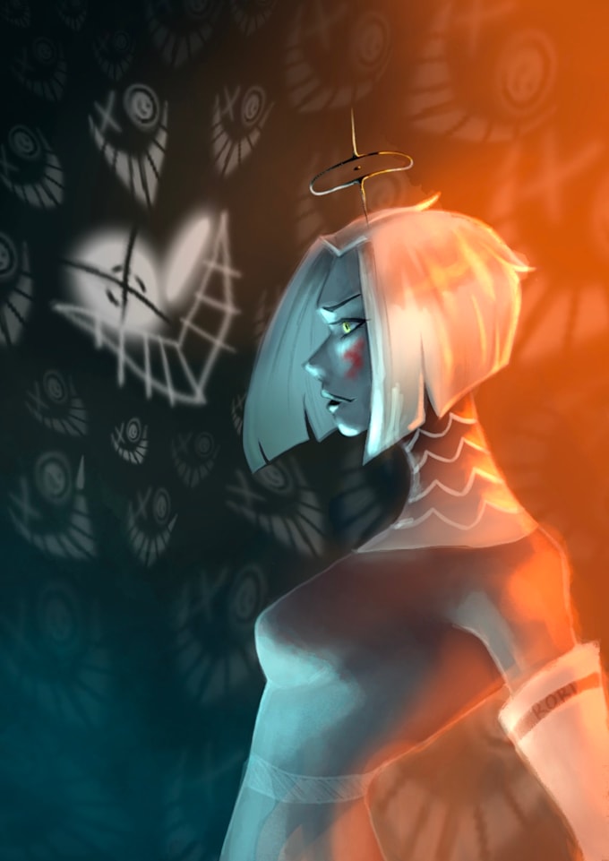 draw your oc, fanart in my artstyle