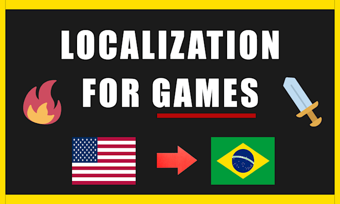 do a translation of your game from english to portuguese
