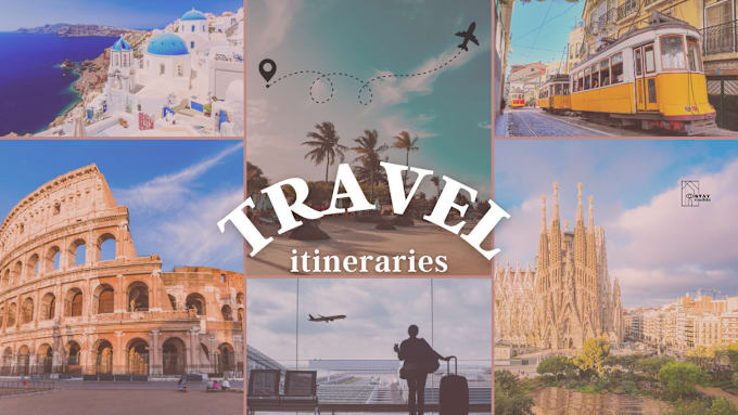 create custom interactive travel itineraries