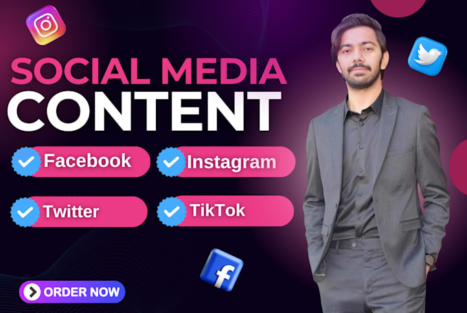 be your social media content creator