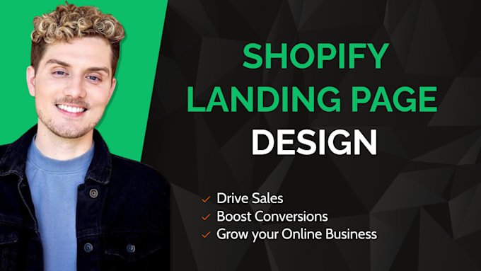 create beautiful shopify landing page using zipify pagefly