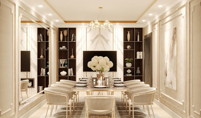 do the interior and exterior design of your object