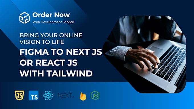 Convert figma design to react and next js with tailwind css by ...