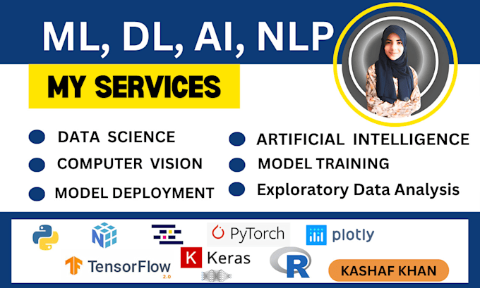 do ai machine learning, deep learning projects in python and r