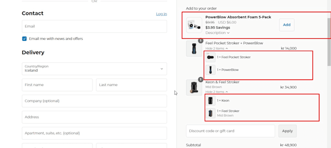 do shopify checkout customizations and shopify cart page